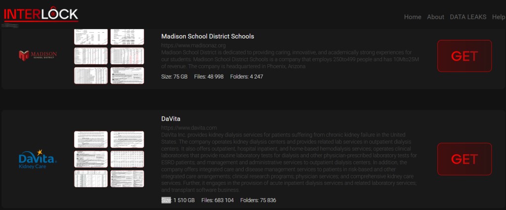 肾透析公司 DaVita 确认勒索软件攻击致 270 万人数据泄露